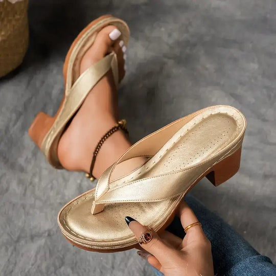 Saskia | Chaussons orthopédiques à talons