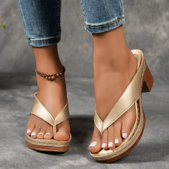 Saskia | Chaussons orthopédiques à talons