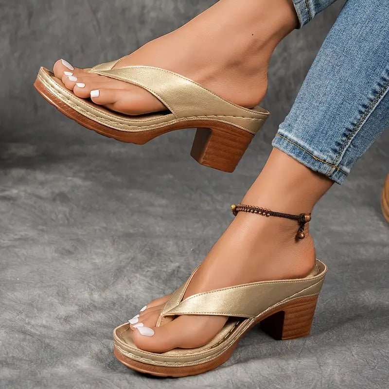 Saskia | Chaussons orthopédiques à talons