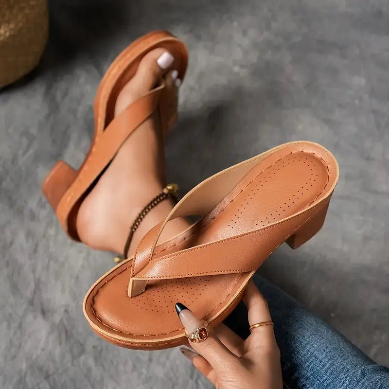 Saskia | Chaussons orthopédiques à talons