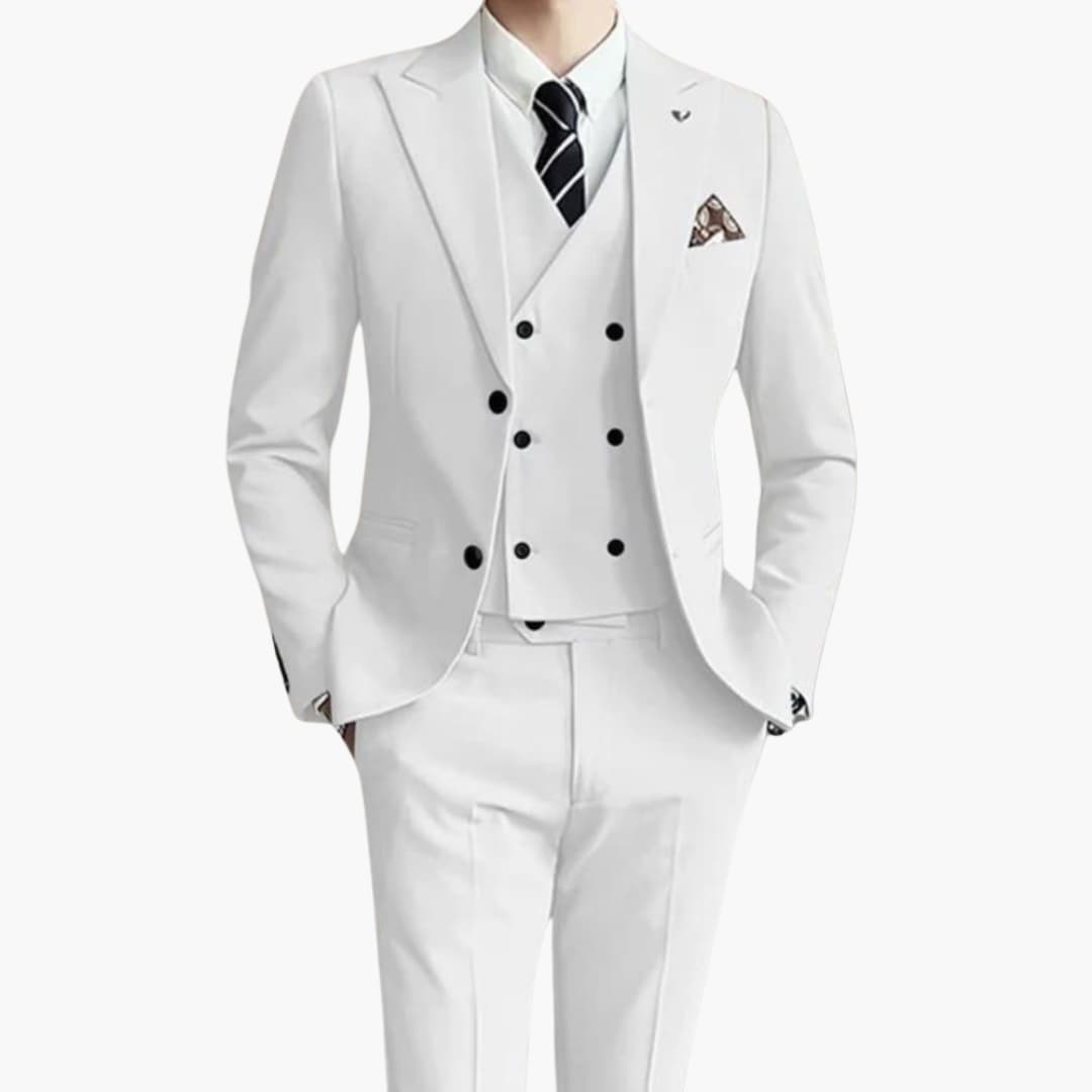 Costume 3 pièces slim fit - pour homme d'affaires