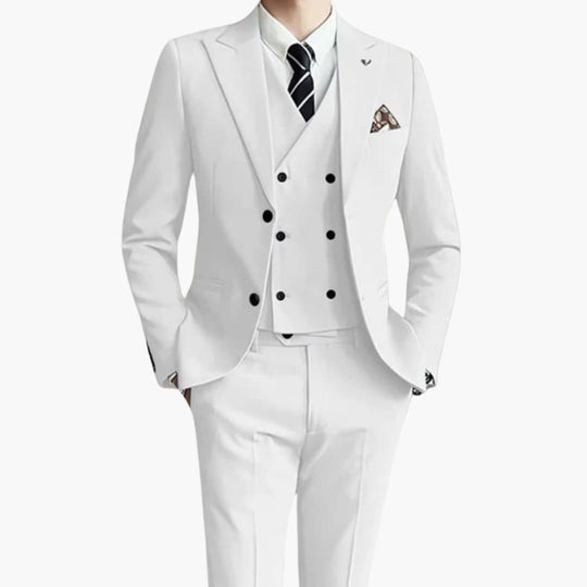 Costume 3 pièces slim fit - pour homme d'affaires