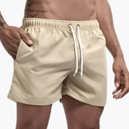 Short de bain à séchage rapide - pour homme au look sportif