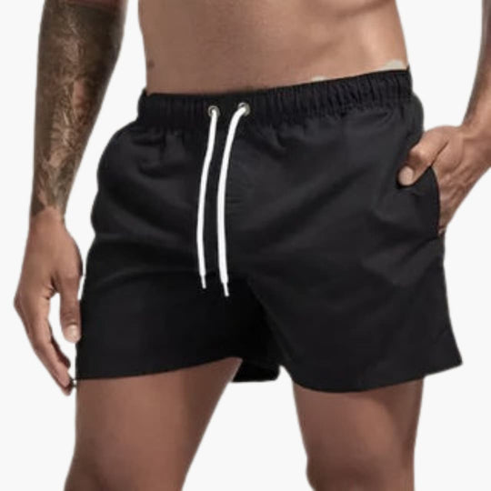 Short de bain à séchage rapide - pour homme au look sportif