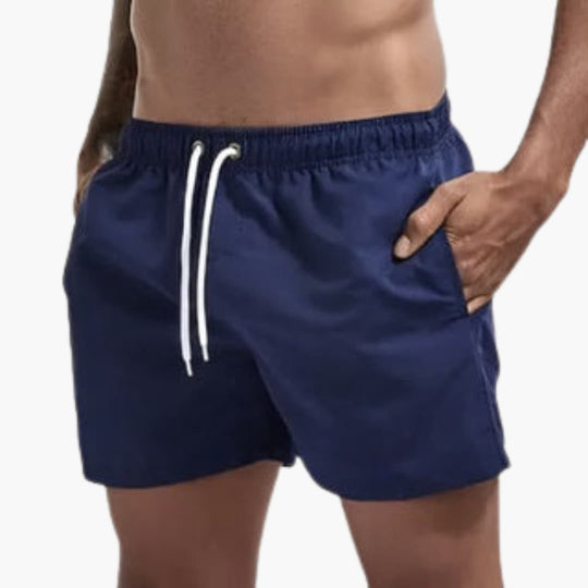 Short de bain à séchage rapide - pour homme au look sportif