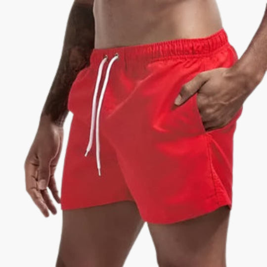 Short de bain à séchage rapide - pour homme au look sportif