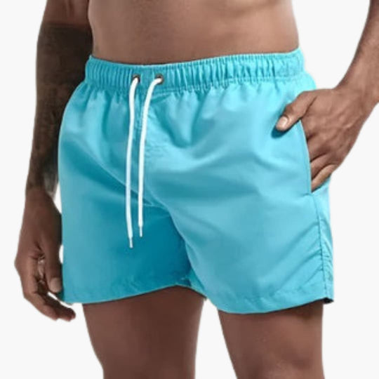 Short de bain à séchage rapide - pour homme au look sportif