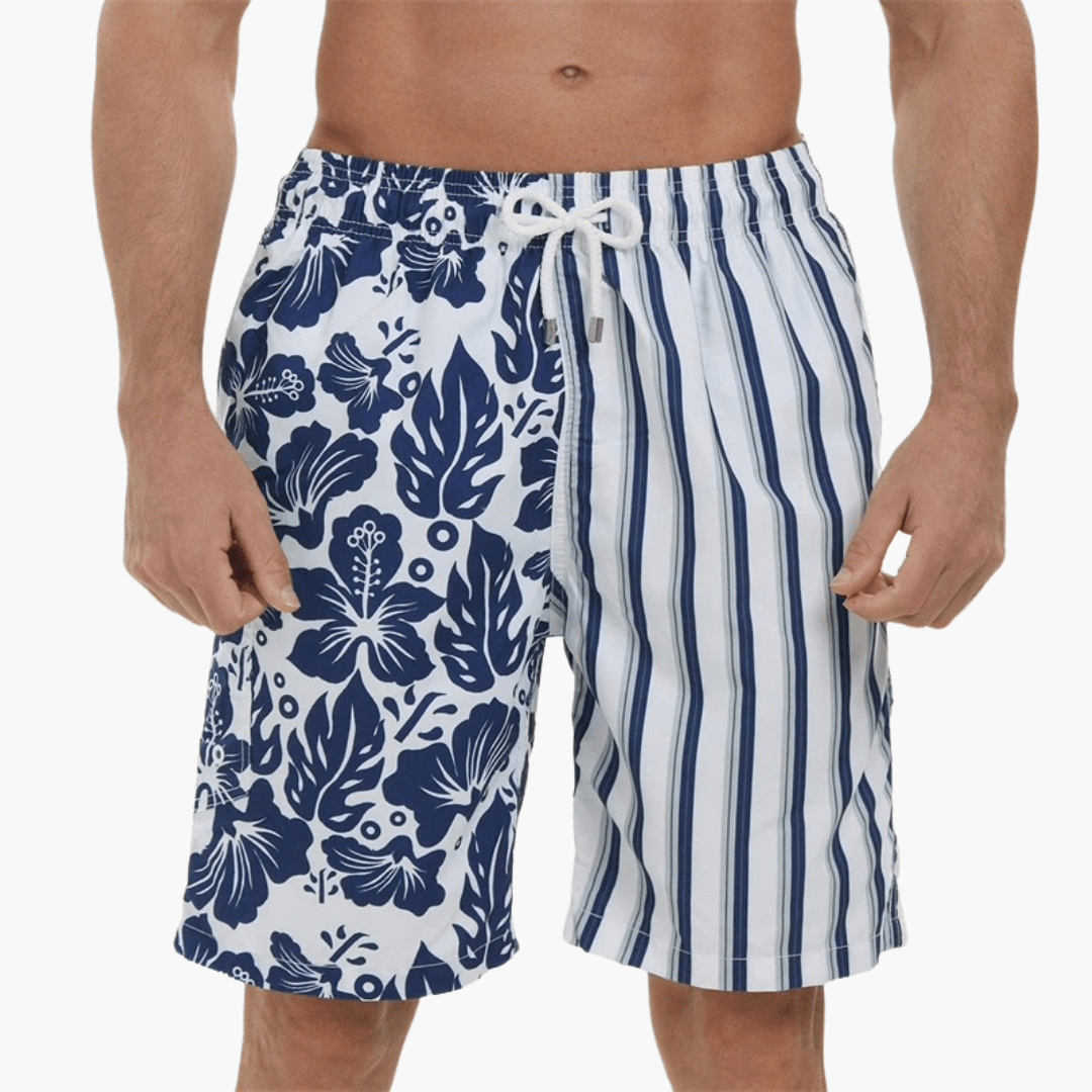 Short à séchage rapide - Short de bain extensible pour homme 