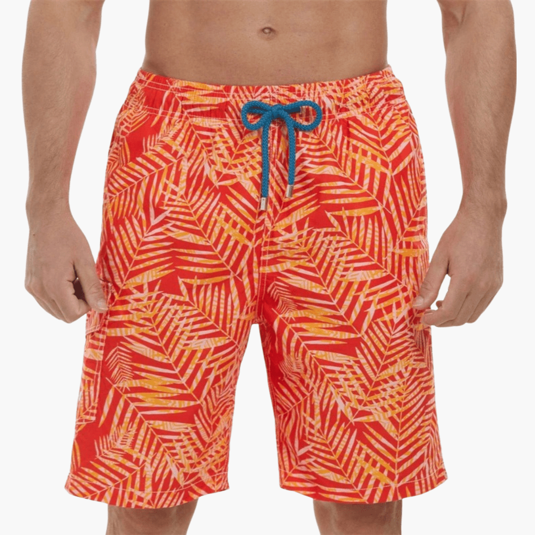 Short à séchage rapide - Short de bain extensible pour homme 