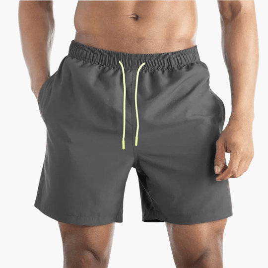 Short à séchage rapide - Short extensible pour homme pour l'été 