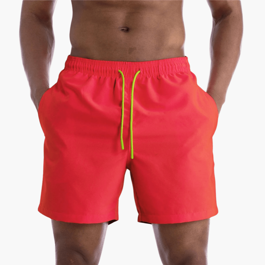 Short à séchage rapide - Short extensible pour homme pour l'été 