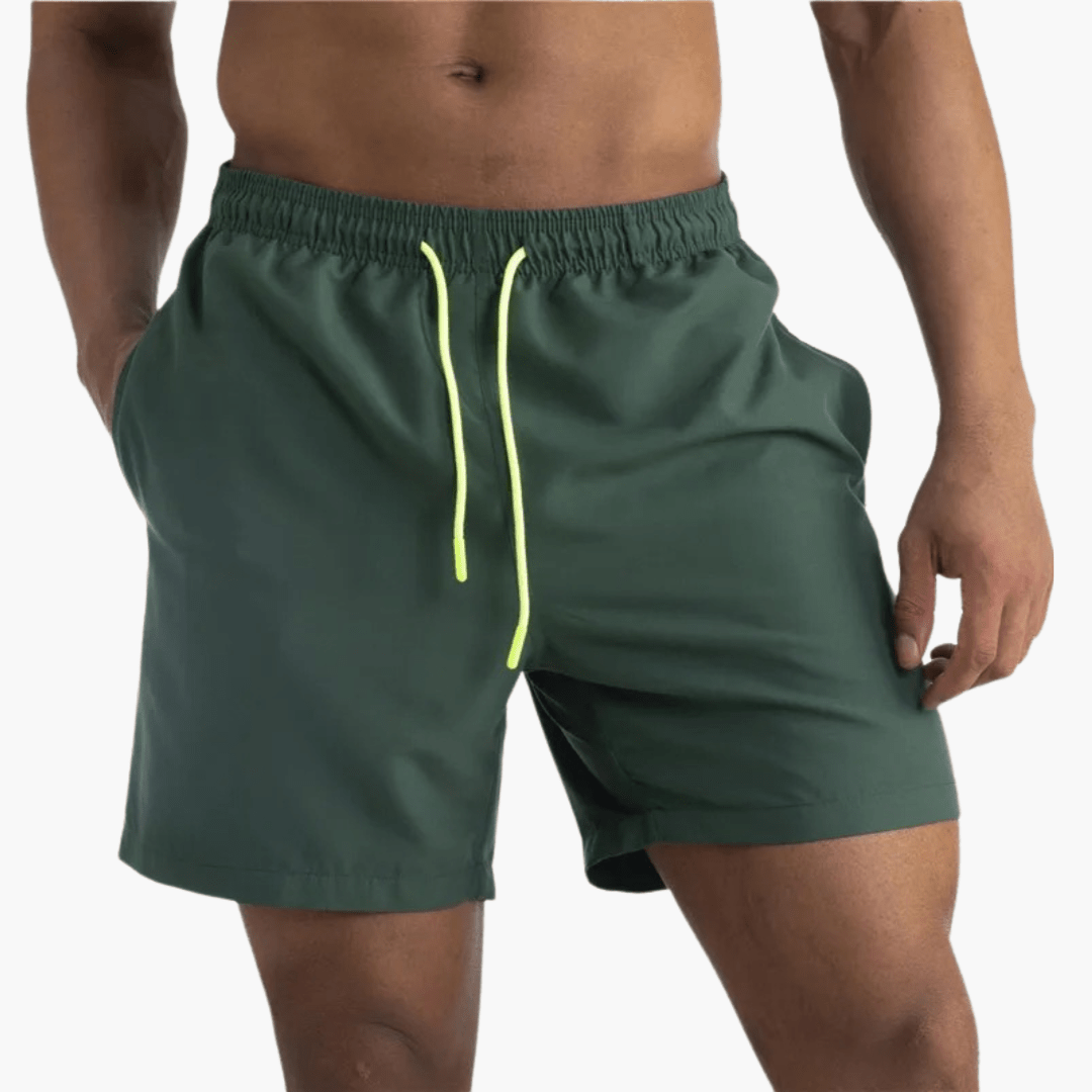 Short à séchage rapide - Short extensible pour homme pour l'été 