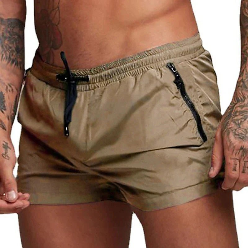 Short de bain avec poches zippées