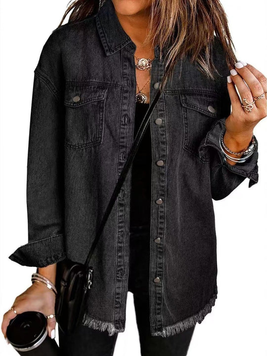 Simone | Denim-Jacke mit zeitlosem Schnitt