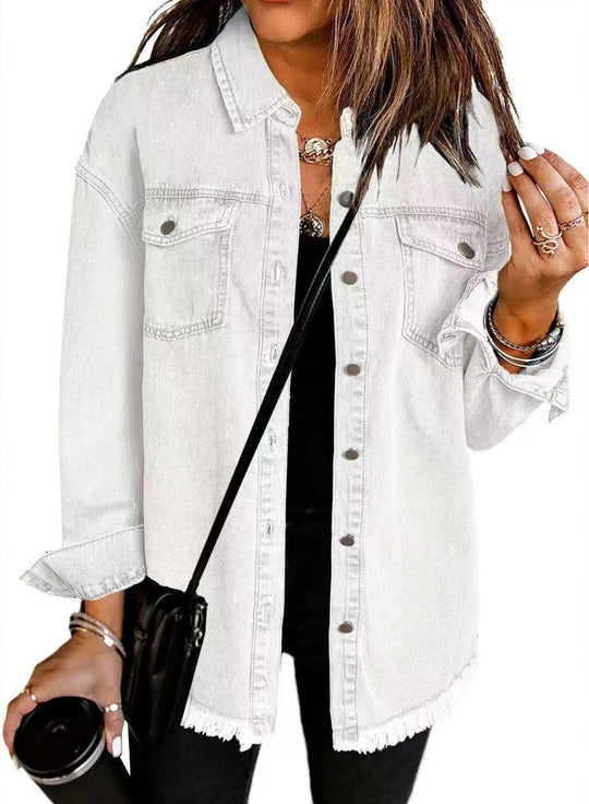 Simone | Denim-Jacke mit zeitlosem Schnitt