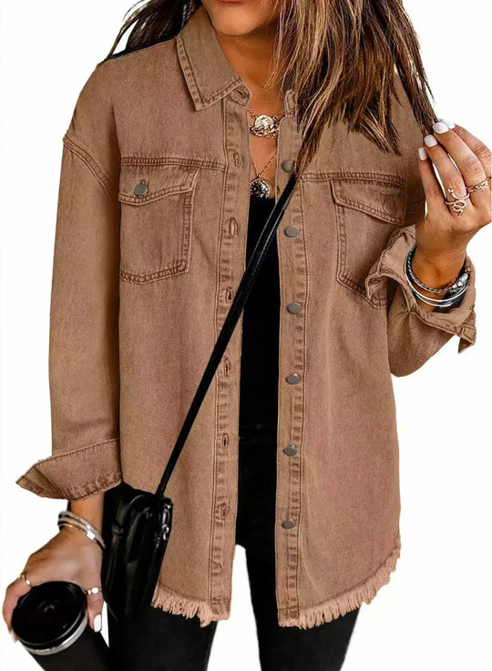 Simone | Denim-Jacke mit zeitlosem Schnitt