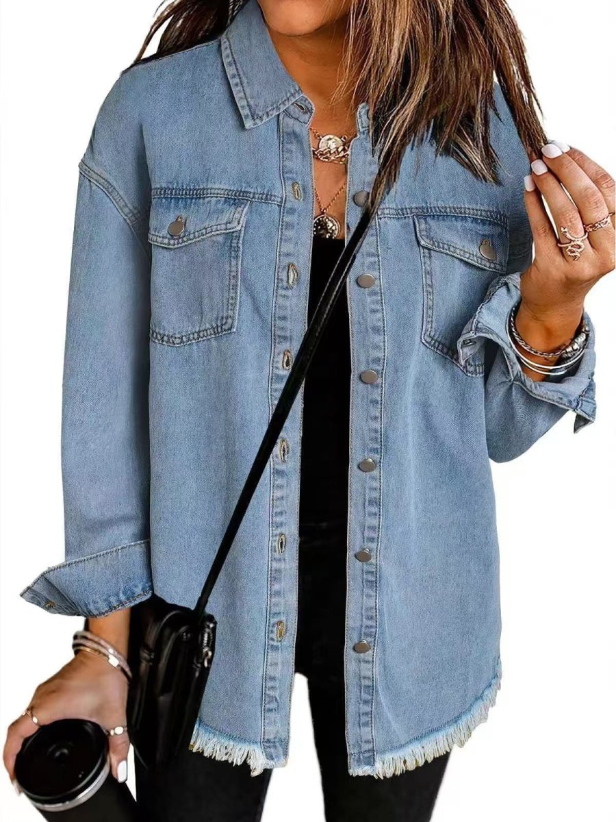 Simone | Denim-Jacke mit zeitlosem Schnitt
