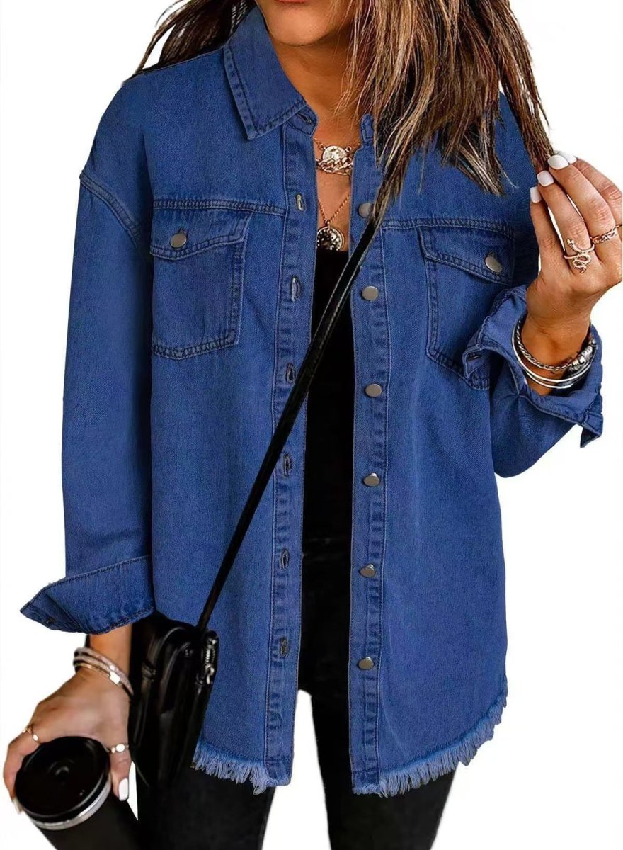 Simone | Denim-Jacke mit zeitlosem Schnitt
