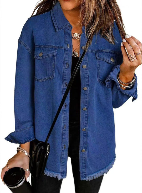 Simone | Denim-Jacke mit zeitlosem Schnitt