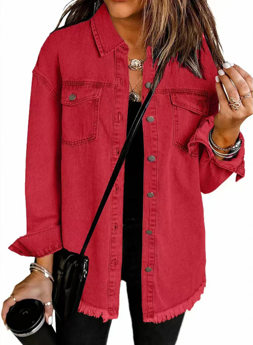 Simone | Denim-Jacke mit zeitlosem Schnitt