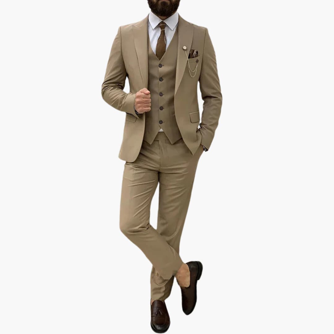 Ensemble de costume slim fit - Costume 3 pièces pour homme pour une tenue de soirée