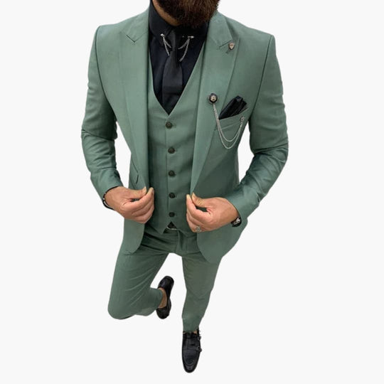 Ensemble de costume slim fit - Costume 3 pièces pour homme pour une tenue de soirée