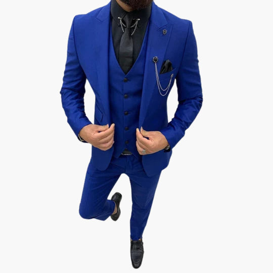 Ensemble de costume slim fit - Costume 3 pièces pour homme pour une tenue de soirée