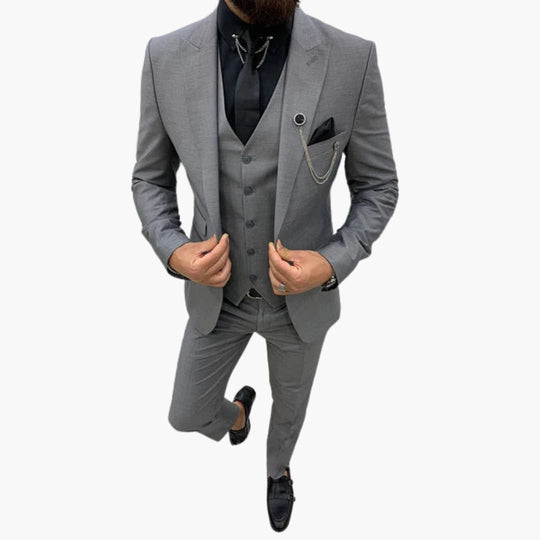 Ensemble de costume slim fit - Costume 3 pièces pour homme pour une tenue de soirée