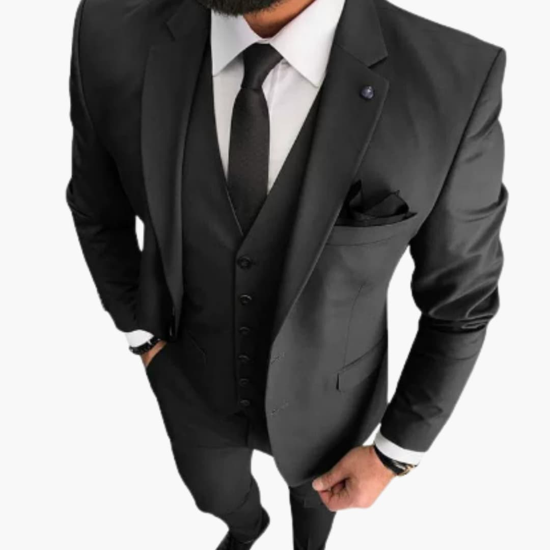 Ensemble de costume slim fit - Costume 3 pièces pour homme pour mariage