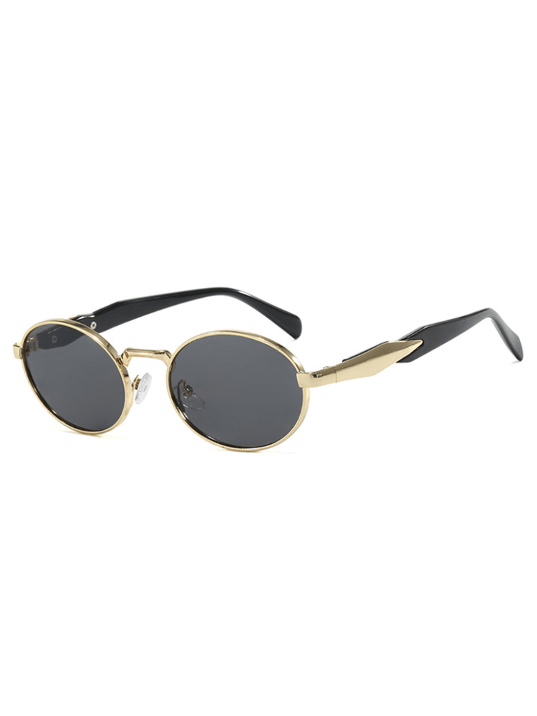 SOLEYA | LUNETTES DE SOLEIL NOIR ET OR