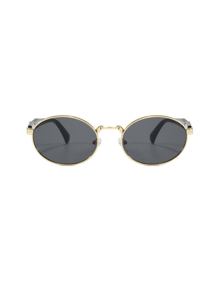SOLEYA | LUNETTES DE SOLEIL NOIR ET OR