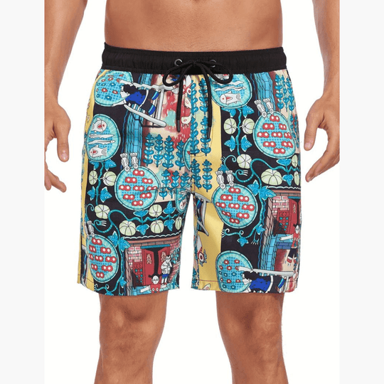 Short d'été avec cordon de serrage - mode homme pour les journées chaudes 