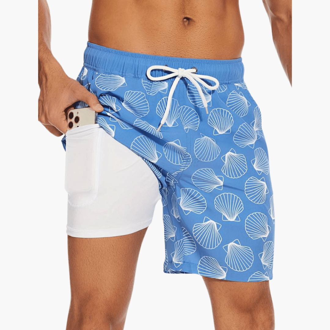 Short d'été avec cordon de serrage - mode homme pour les journées chaudes 