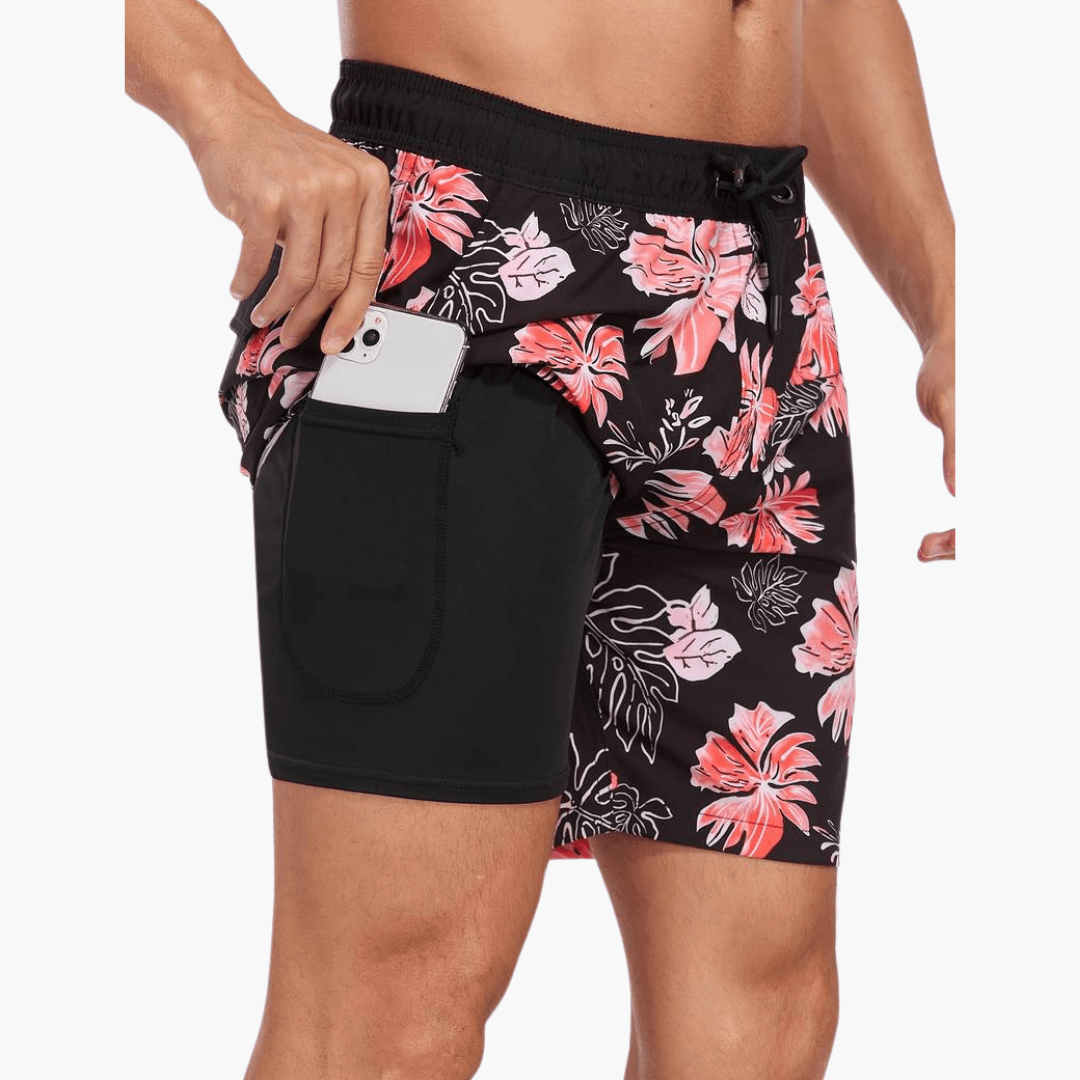 Short d'été avec cordon de serrage - mode homme pour les journées chaudes 