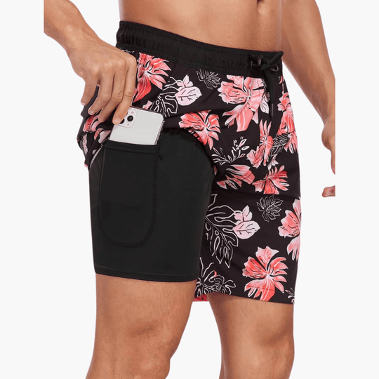 Short d'été avec cordon de serrage - mode homme pour les journées chaudes 