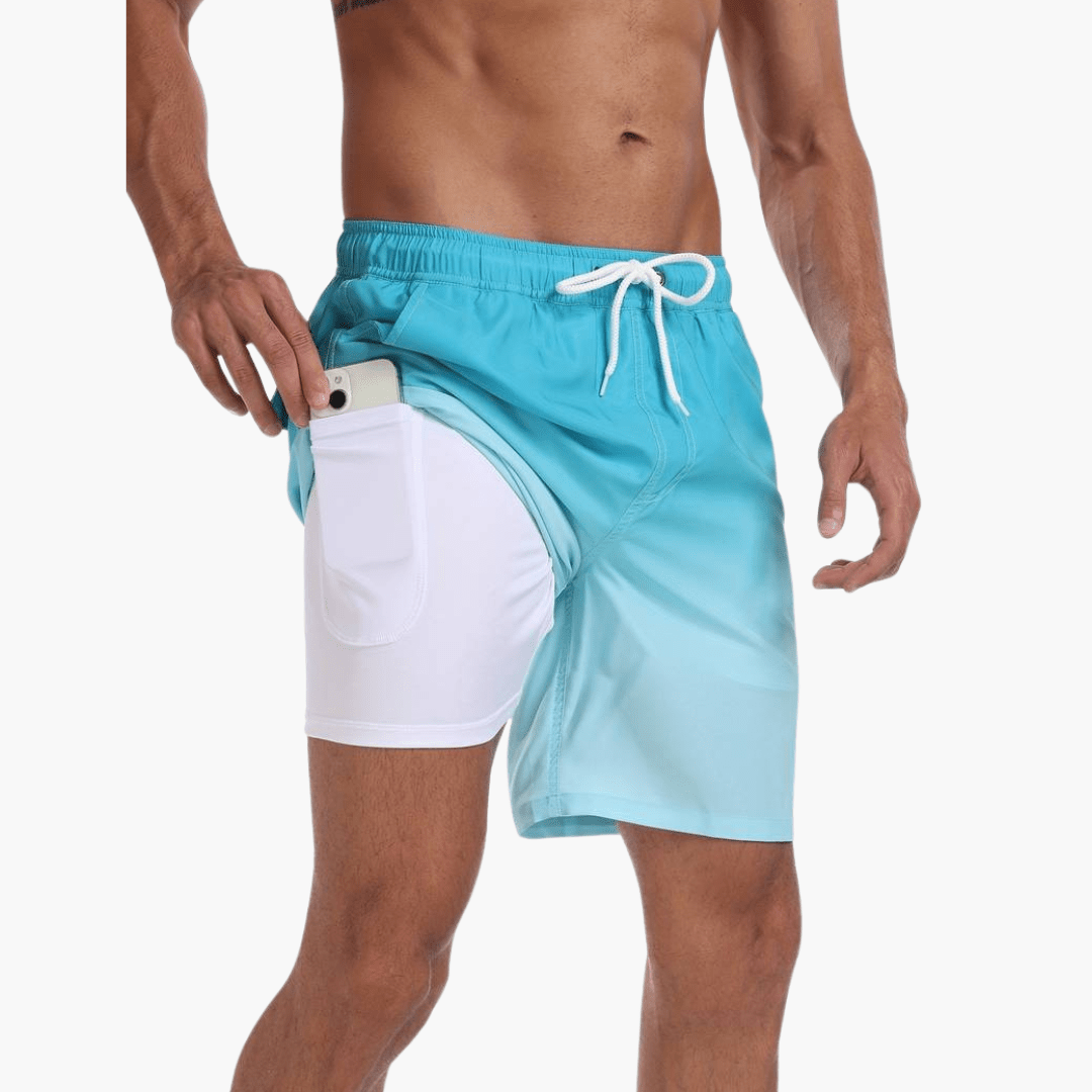 Short d'été avec cordon de serrage - mode homme pour les journées chaudes 