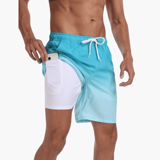 Short d'été avec cordon de serrage - mode homme pour les journées chaudes 