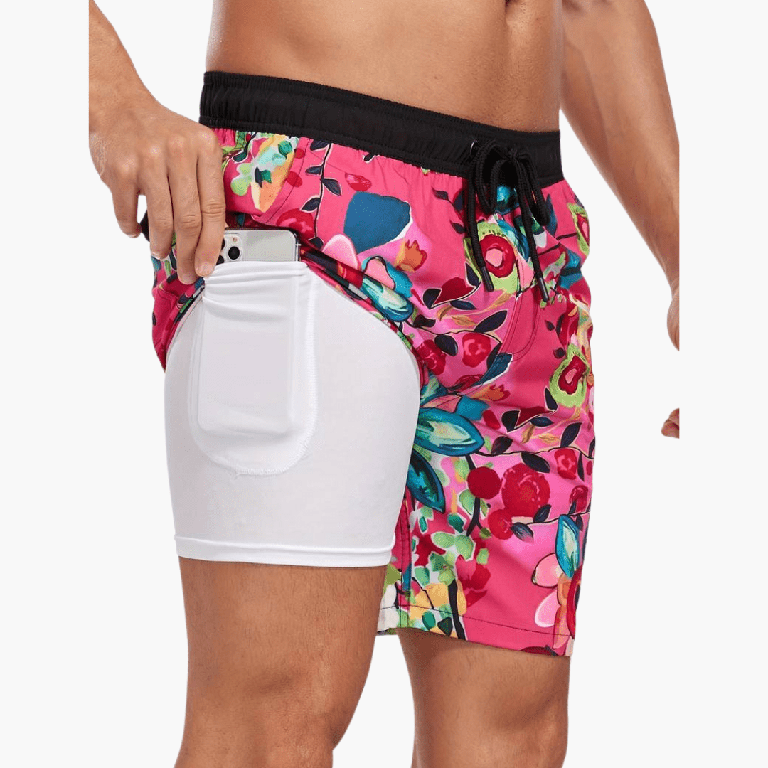 Short d'été avec cordon de serrage - mode homme pour les journées chaudes 