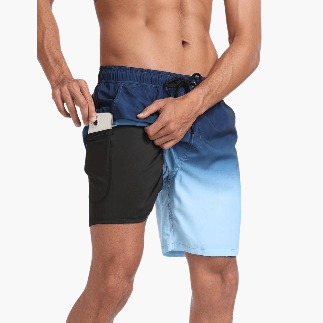 Short d'été avec cordon de serrage - mode homme pour les journées chaudes 