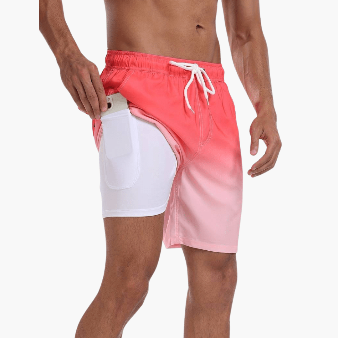 Short d'été avec cordon de serrage - mode homme pour les journées chaudes 