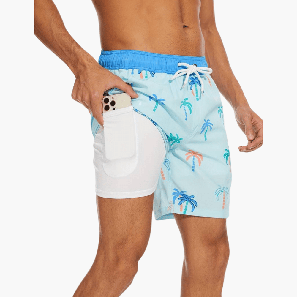Short d'été avec cordon de serrage - mode homme pour les journées chaudes 