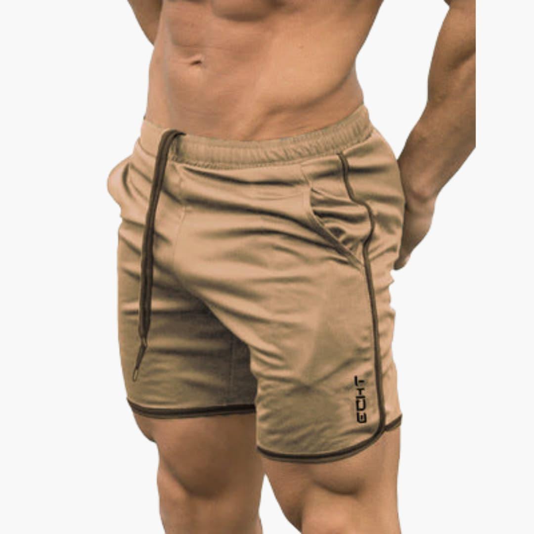 Shorts de sport pour hommes – vêtements de fitness et de course à pied avec poches