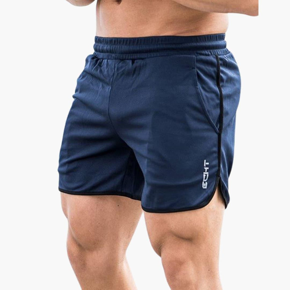 Shorts de sport pour hommes – vêtements de fitness et de course à pied avec poches