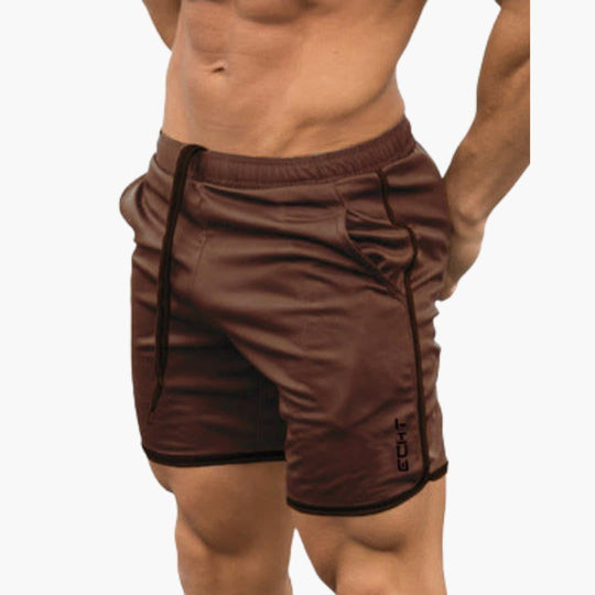Shorts de sport pour hommes – vêtements de fitness et de course à pied avec poches