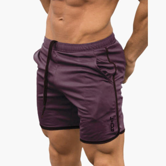 Shorts de sport pour hommes – vêtements de fitness et de course à pied avec poches