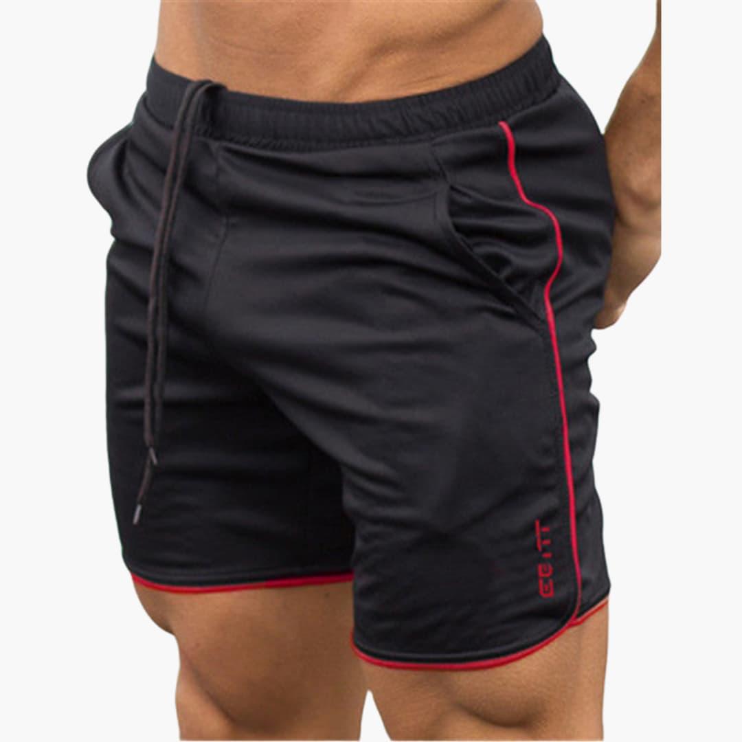 Shorts de sport pour hommes – vêtements de fitness et de course à pied avec poches