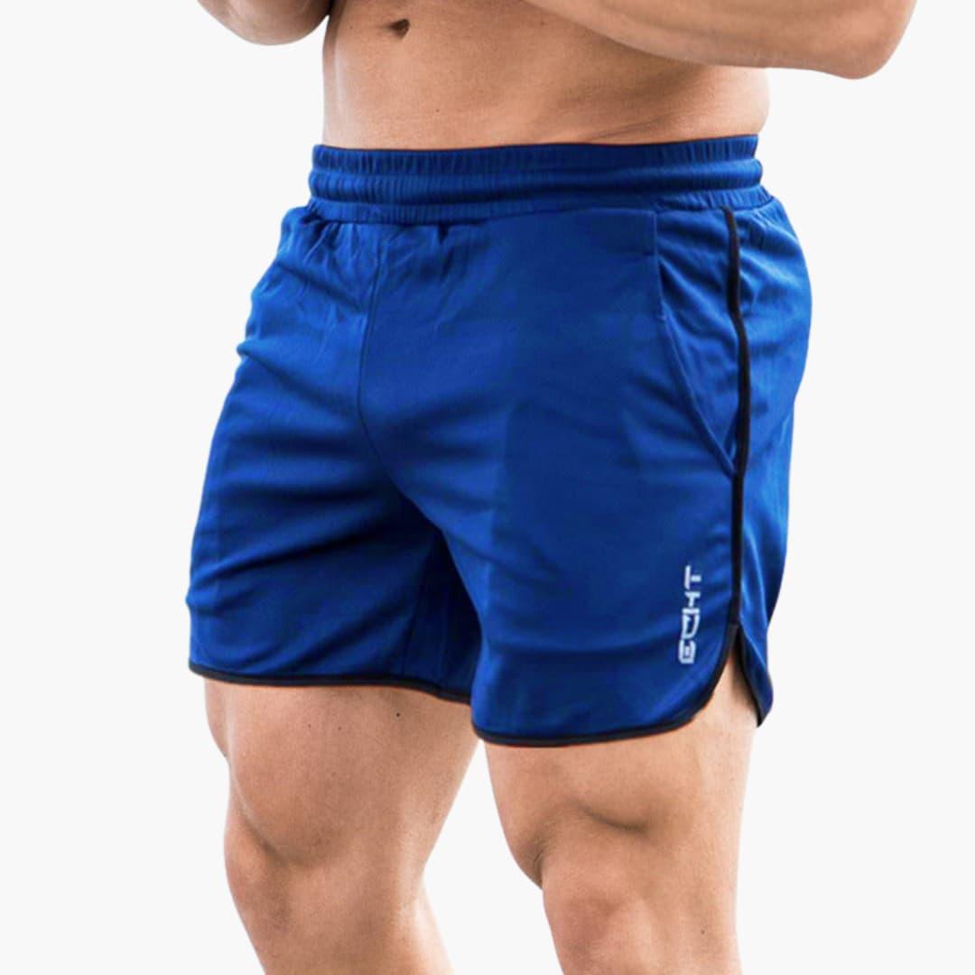 Shorts de sport pour hommes – vêtements de fitness et de course à pied avec poches