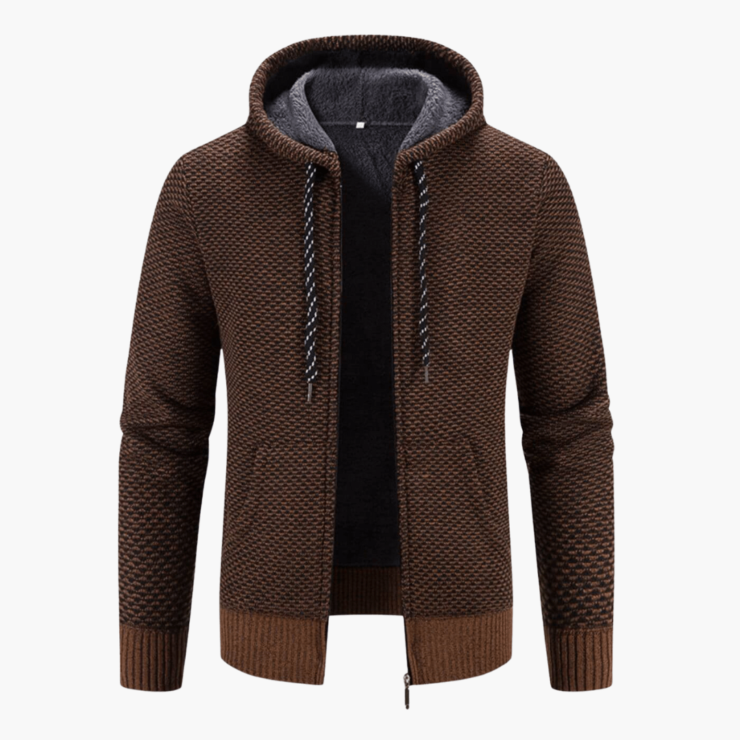 Stefan | Veste d'hiver à capuche de haute qualité