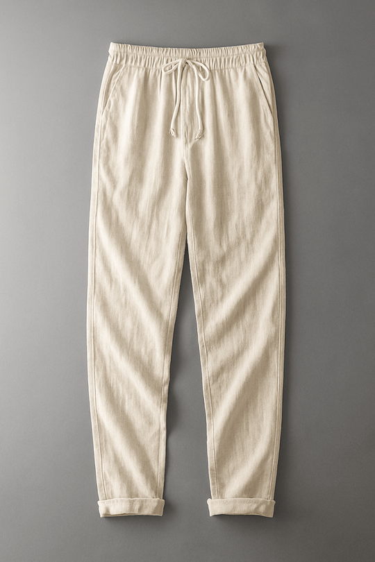 Pantalon en lin élégant