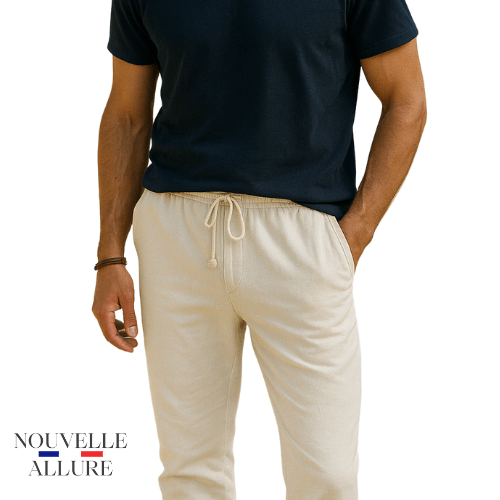 Pantalon en lin élégant